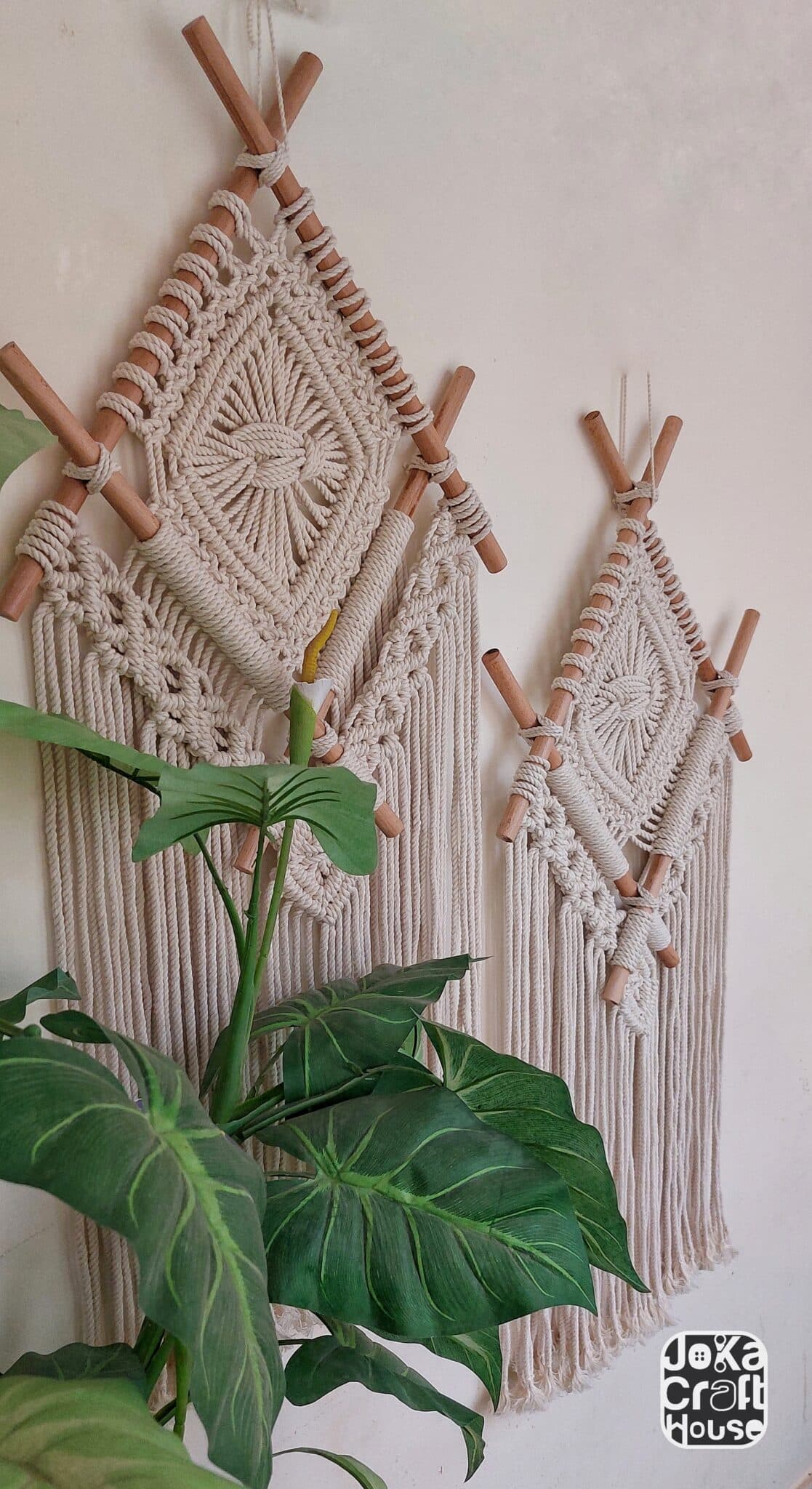 Diamond Macrame wall hanging 2 Photo 1687431924511 scaled