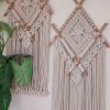 Diamond Macrame wall hanging