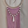 Macrame & Sea Shells Wall Hanging (With name)