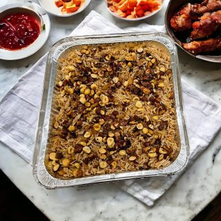 Vermicelli with nuts