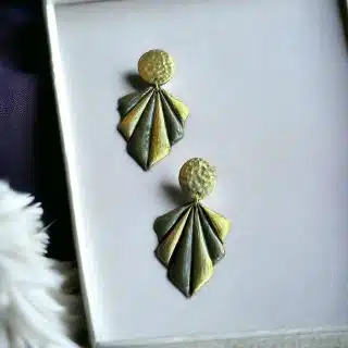 necklace, polymer clay