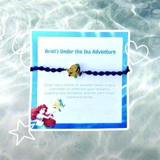 Ariel Themed Silver Bracelet