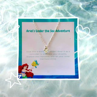 Ariel Themed Silver Necklace