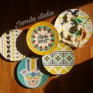 Ramadan Pastel ( wall plates )