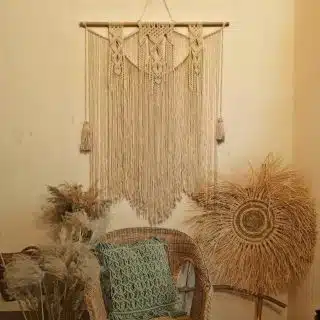 Aesthetic Macrame wall hanging