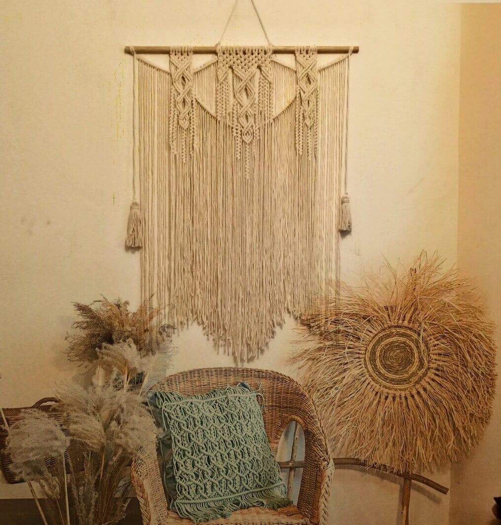 Aesthetic Macrame wall hanging 1 Aesthetic Macrame wall hanging