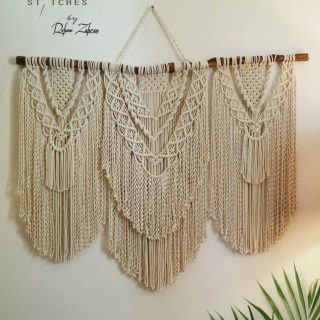 LARGE MACRAME BACKDROP