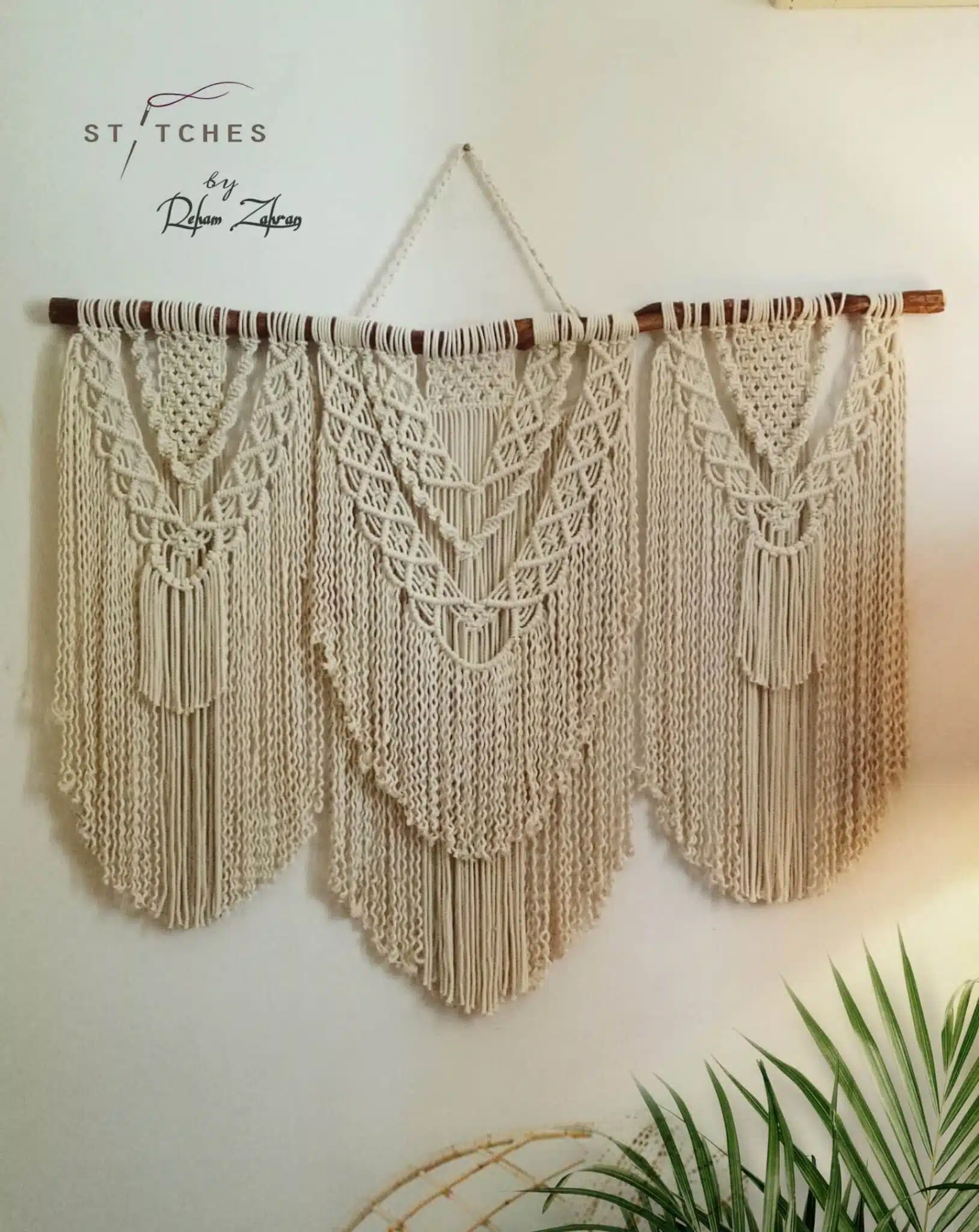 LARGE MACRAME BACKDROP 1 LARGE MACRAME BACKDROP
