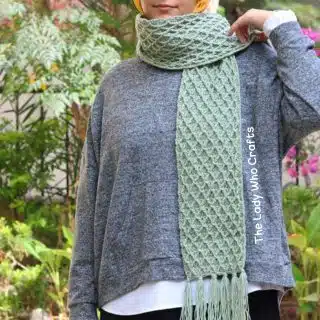 Diamond long scarf 🧣