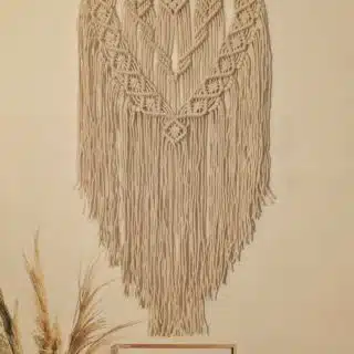 macrame wall hanging