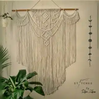 macrame wall hanging