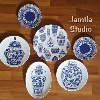 Jamila Blue Blanc