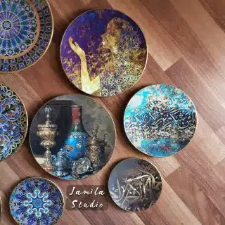 لئن شكرتم لازيدنكم islamic wall plates