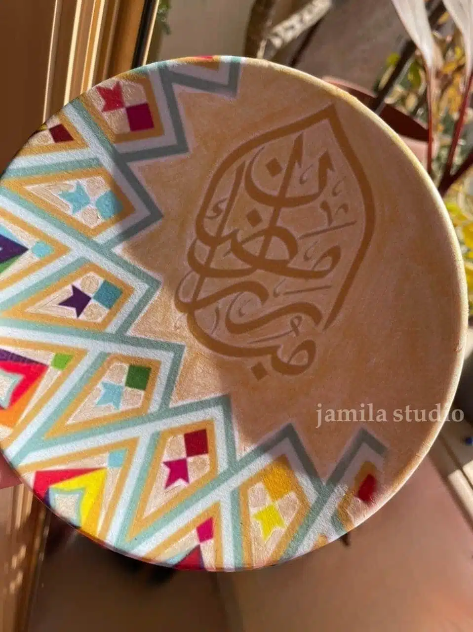 Ramadan Golden Lamp ( wall plates ) 2 Picsart 23 02 12 16 14 31 044