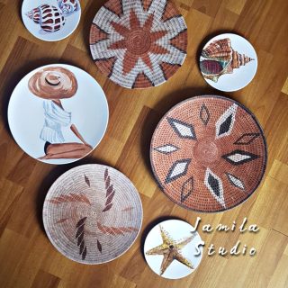 Boho summer Brown Shells