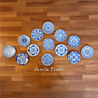 Blue Morocco (small set)