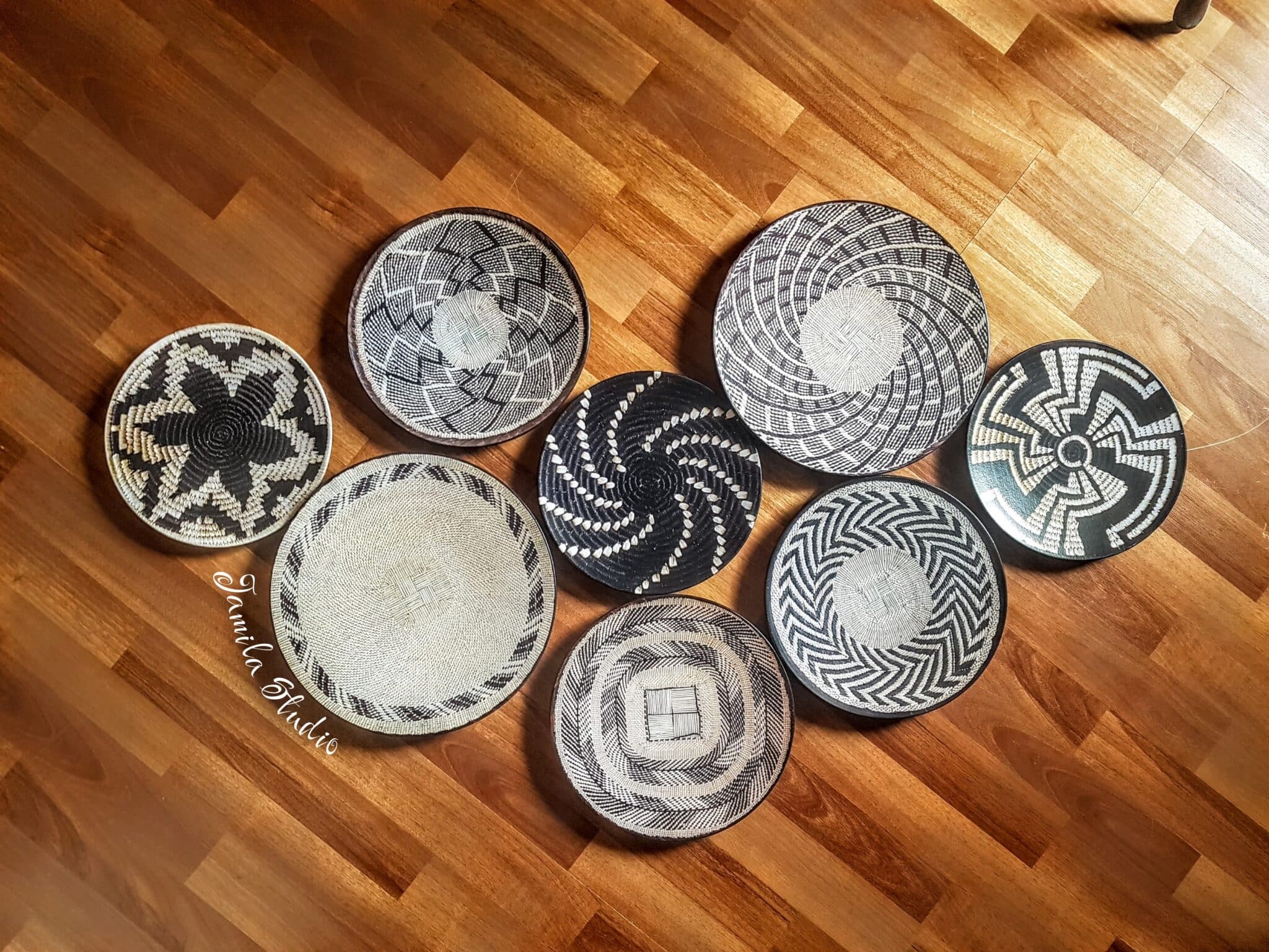 Boho baskets set (big size) 1 Boho baskets set (big size)