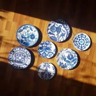 The Blue Bird (wall plates)