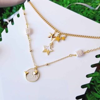 2-layered ⭐ necklace ⭐