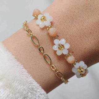 crystal daisies bracelet - simon