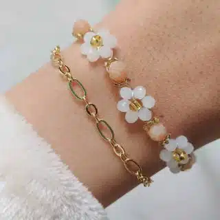 crystal daisies bracelet - simon