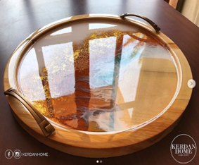 Elite Round Handmade Tray - 35cm (Tray Only)