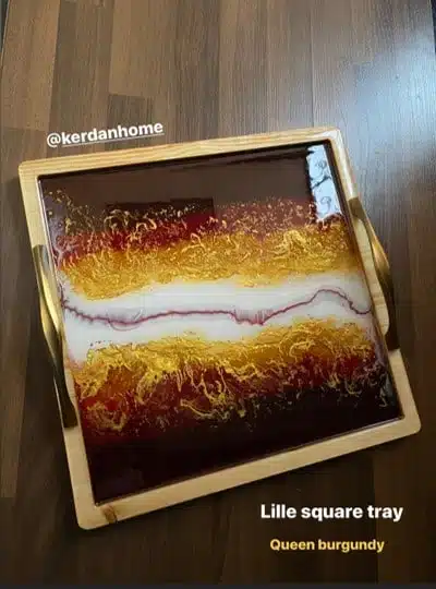 Lille Square Handmade Tray - 30cm (Tray Only) 3 Picture10