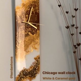 Chicago Wall Clock - Handmade