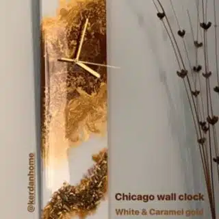 Chicago Wall Clock - Handmade