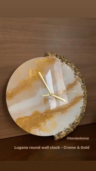 Lugano Round Clock 40cm 1 Lugano Round Clock 40cm