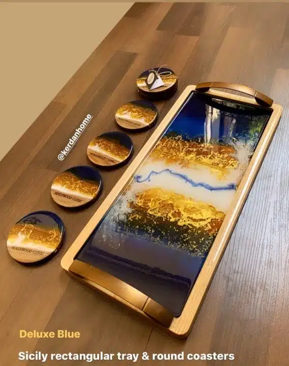 Sicily Rectangular Handmade Tray - 50cm x 25cm (Tray Only) 4 Picture3