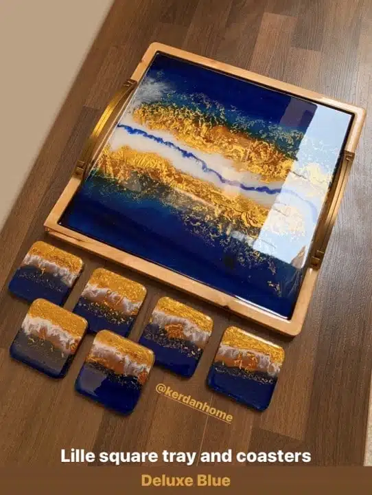 Lille Square Handmade Tray - 30cm (Tray Only) 1 Lille Square Handmade Tray - 30cm (Tray Only)