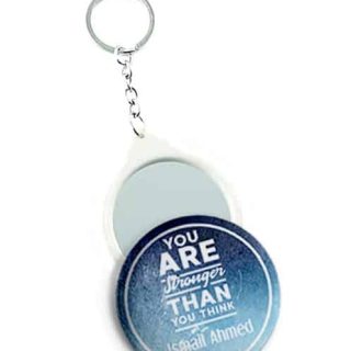 Mirror Pin Keychain - Teenager2