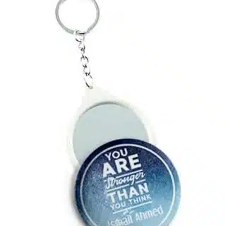 Mirror Pin Keychain - Teenager2