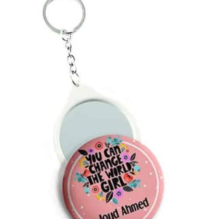 Mirror Pin Keychain - Teenager4