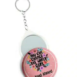 Mirror Pin Keychain - Teenager4