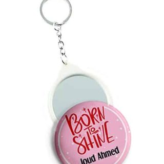 Mirror Pin Keychain - Teenager3