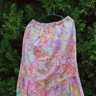 Handmade tie dye Skirt