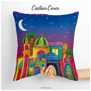 Nubian Houses cushion cover