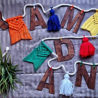 Ramadan Macrame Decoration - زينة رمضان مكرمية