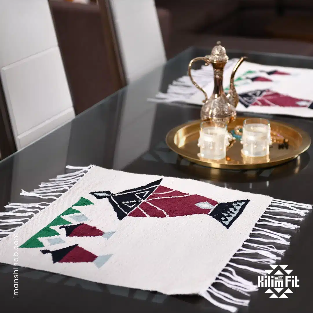 Fanoos Cotton Kilim 2 Red2 1