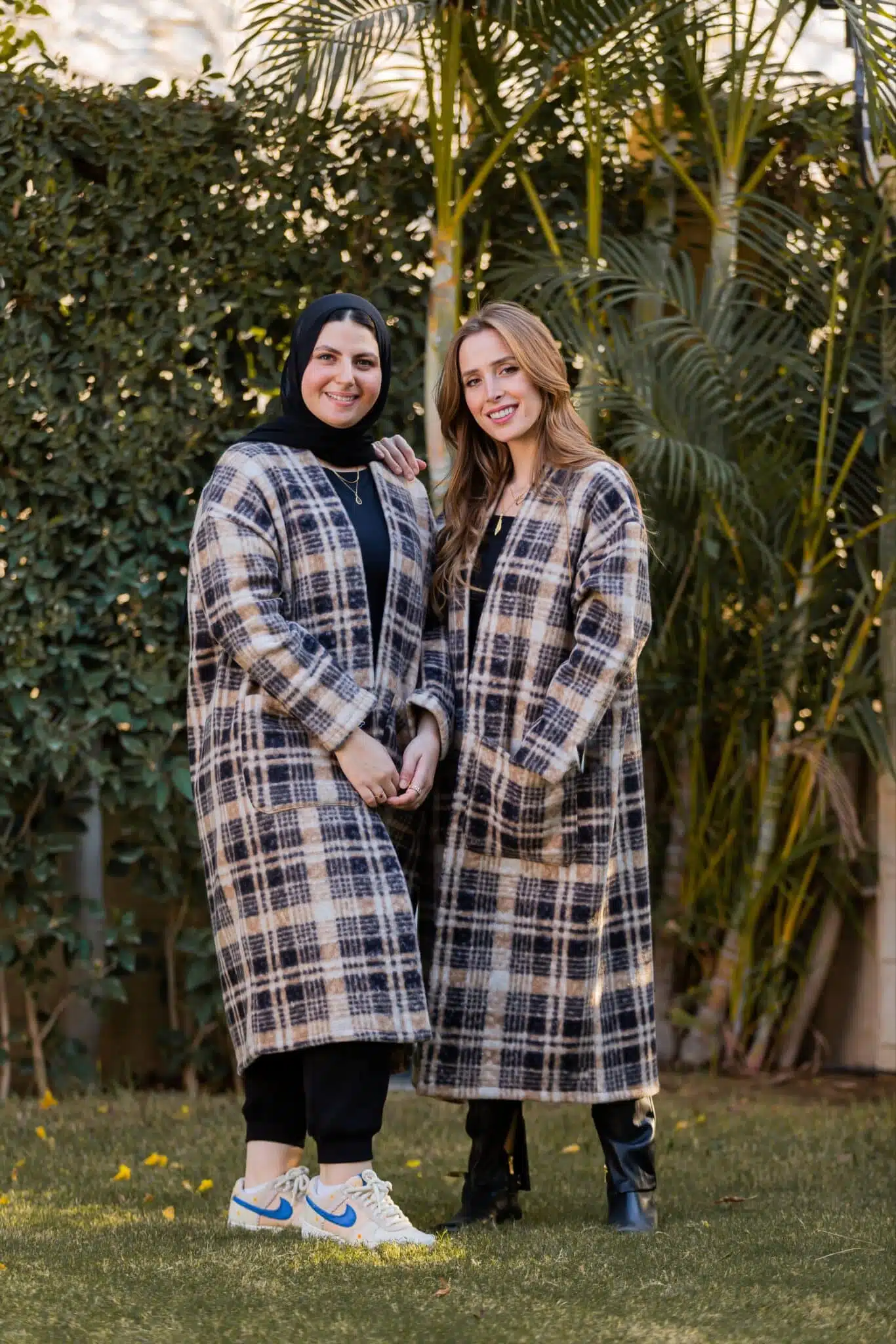 Beige black Plaid Coat 2 ResizerImage2688X4032bhk scaled