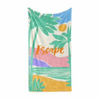 Beach towel escape