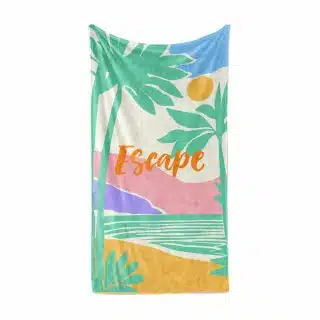 Beach towel escape
