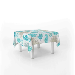 Sea Creatures Table Cover 140x140