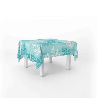 The Blue Corals table Cover 140x140