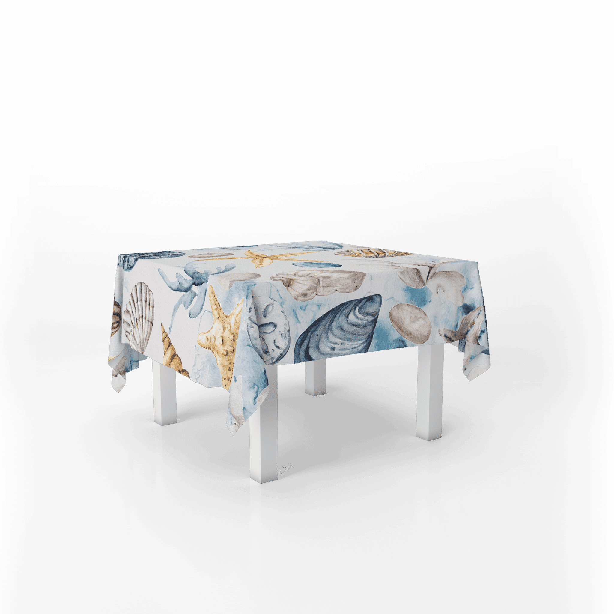 The Blue Deep Sea Table Cover 140x140 1 The Blue Deep Sea Table Cover 140x140