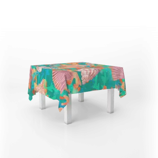 The Colorful snail Table Cover 140x140