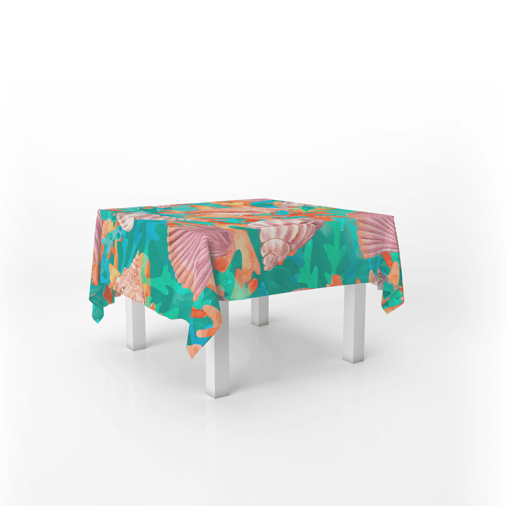 The Colorful snail Table Cover 140x140 1 The Colorful snail Table Cover 140x140