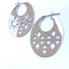 Falahy Collection , Big Oval Earring